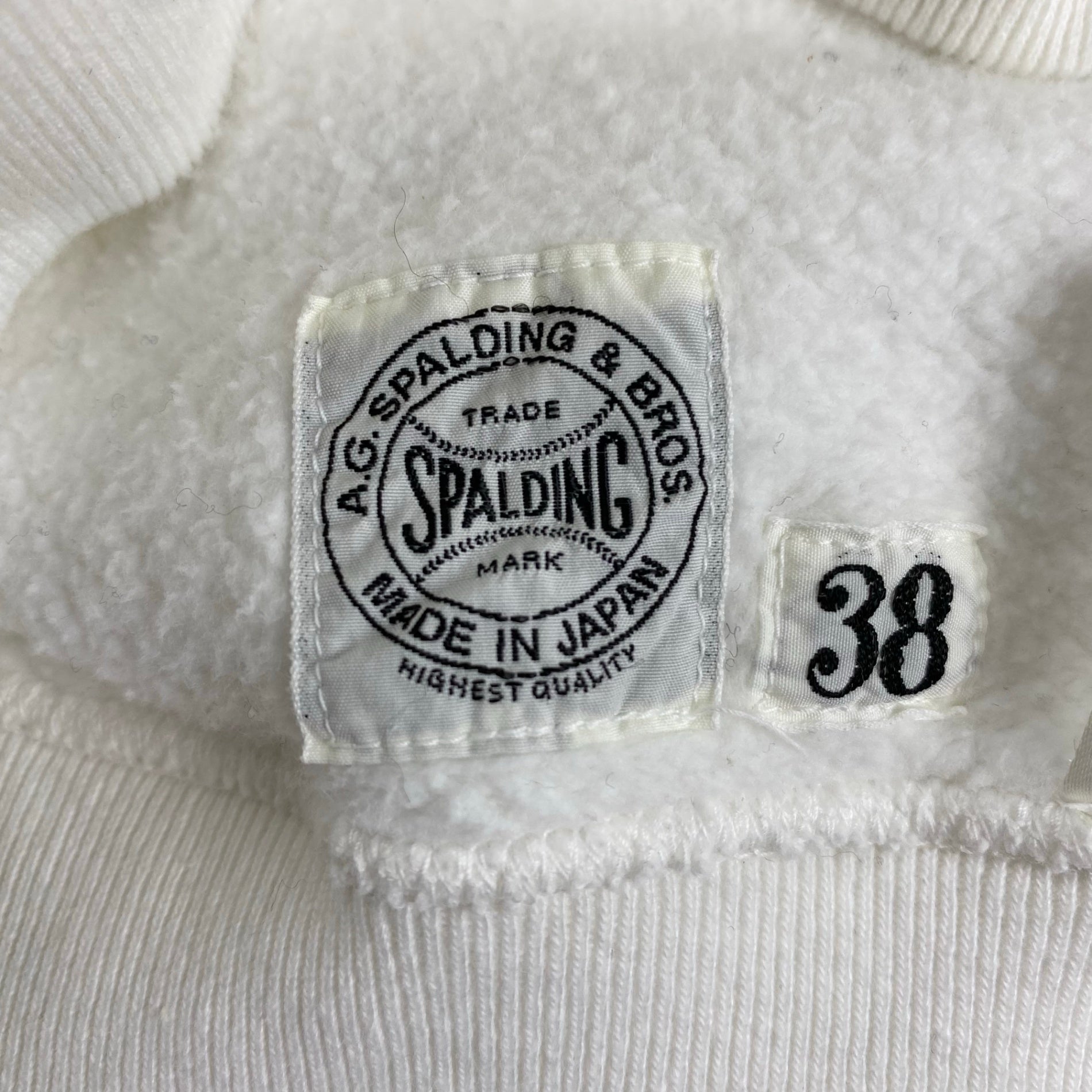 A.G.SPALDING&BROS. エージースポルティングアンドブロス / SIDE LINE PARKA プルオーバーパーカー シングルモデル SIZE：38 参考定価：25,000+tax