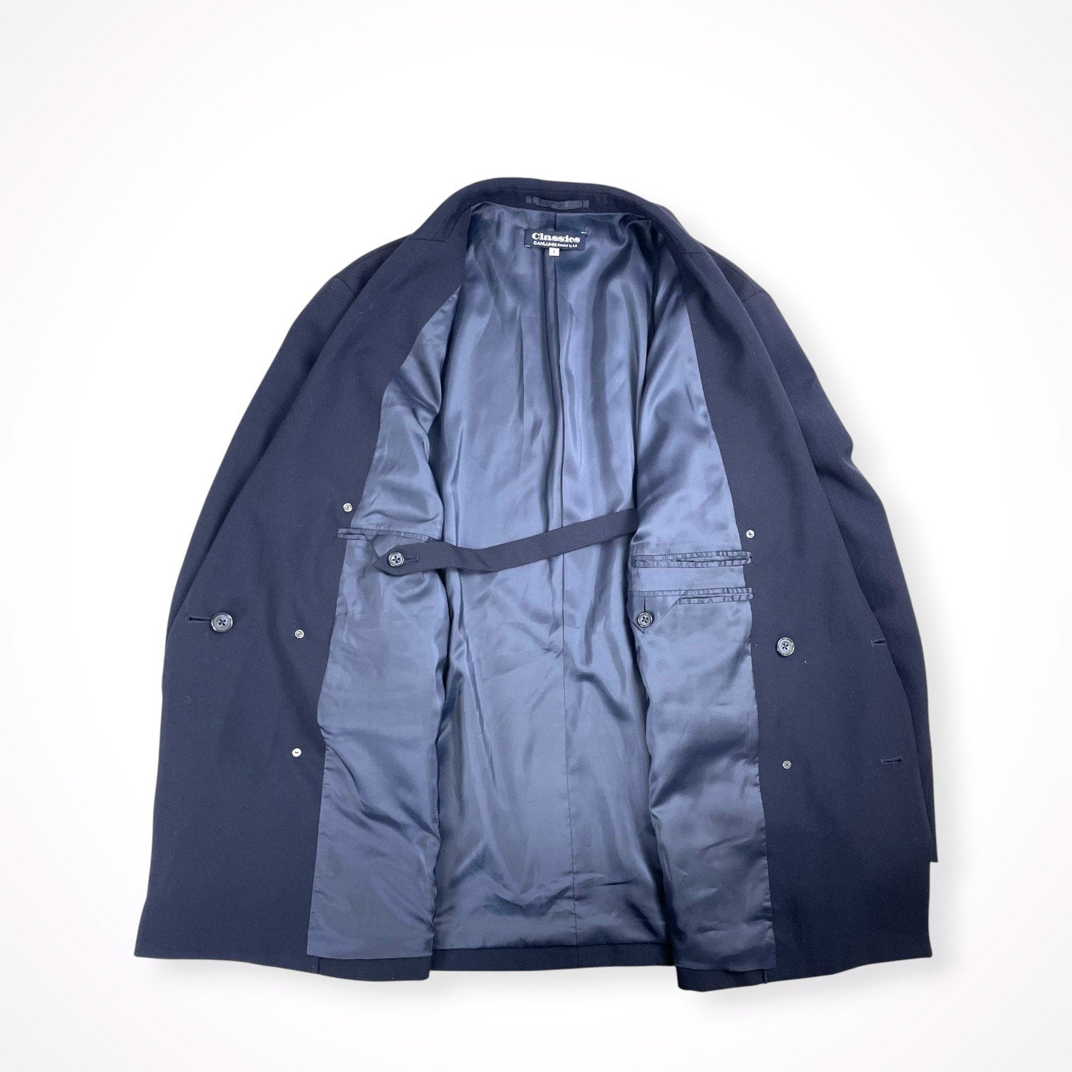 CAHLUMN / Merino WooL Saxony Double Breasted Blazer 1.1 参考定価