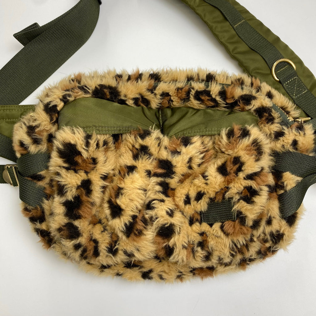 PORTER × sacai ポーター サカイ / FAUX FUR WAIST BAG コラボ  ウエストバッグ 参考定価：64,000+tax
