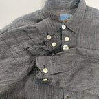 JOURNAL STANDARD × MIKA KASAI / PATCH BUTTON LINEN SH 25AW 参考定価：23,000+tax SIZE:FREE