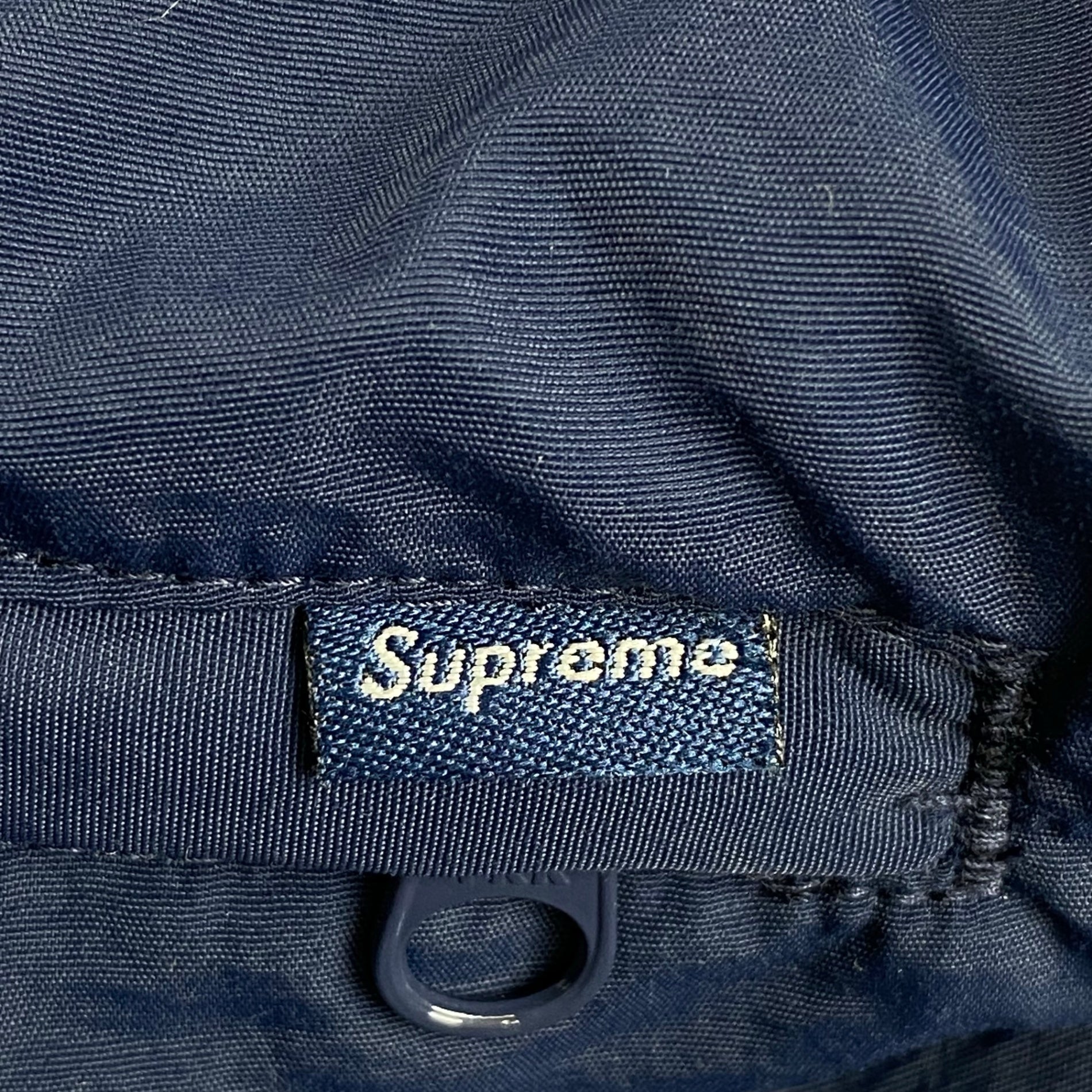 SUPREME シュプリーム / Warm Up Pant 20AW ウォームアップパンツ ネイビー 裾ロゴ SIZE:M