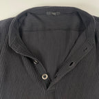 bajra / ヘンリーネックリブニット 参考定価：28,000程度 SIZE：FREE