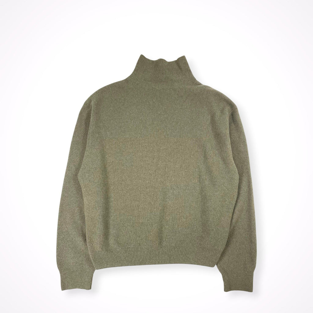 LEMAIRE / リブタートルネックニット 参考定価：90,000程度 SIZE:L