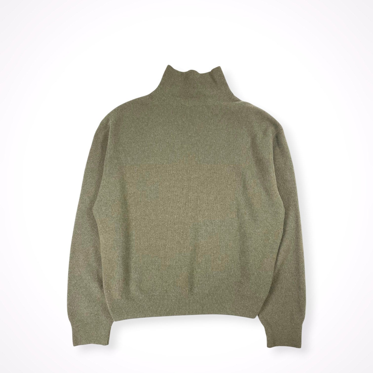 LEMAIRE / リブタートルネックニット 参考定価：90,000程度 SIZE:L