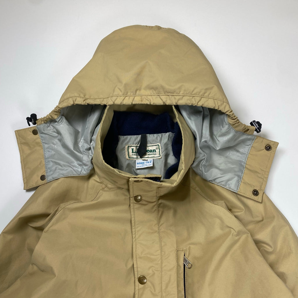 80s L.L. BEAN エルエルビーン / GORE-TEX ヴィンテージ マウンテンパーカー 裏地ロゴ オールドアウトドア SIZE:L