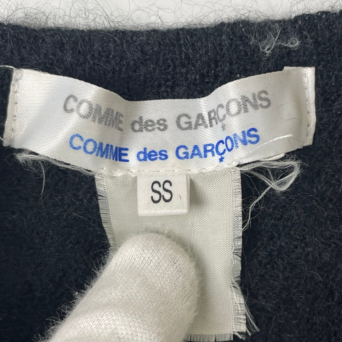 COMME des GARCONS COMME des GARCONS / 08AW モヘヤMIX鈴ニット SIZE:SS
