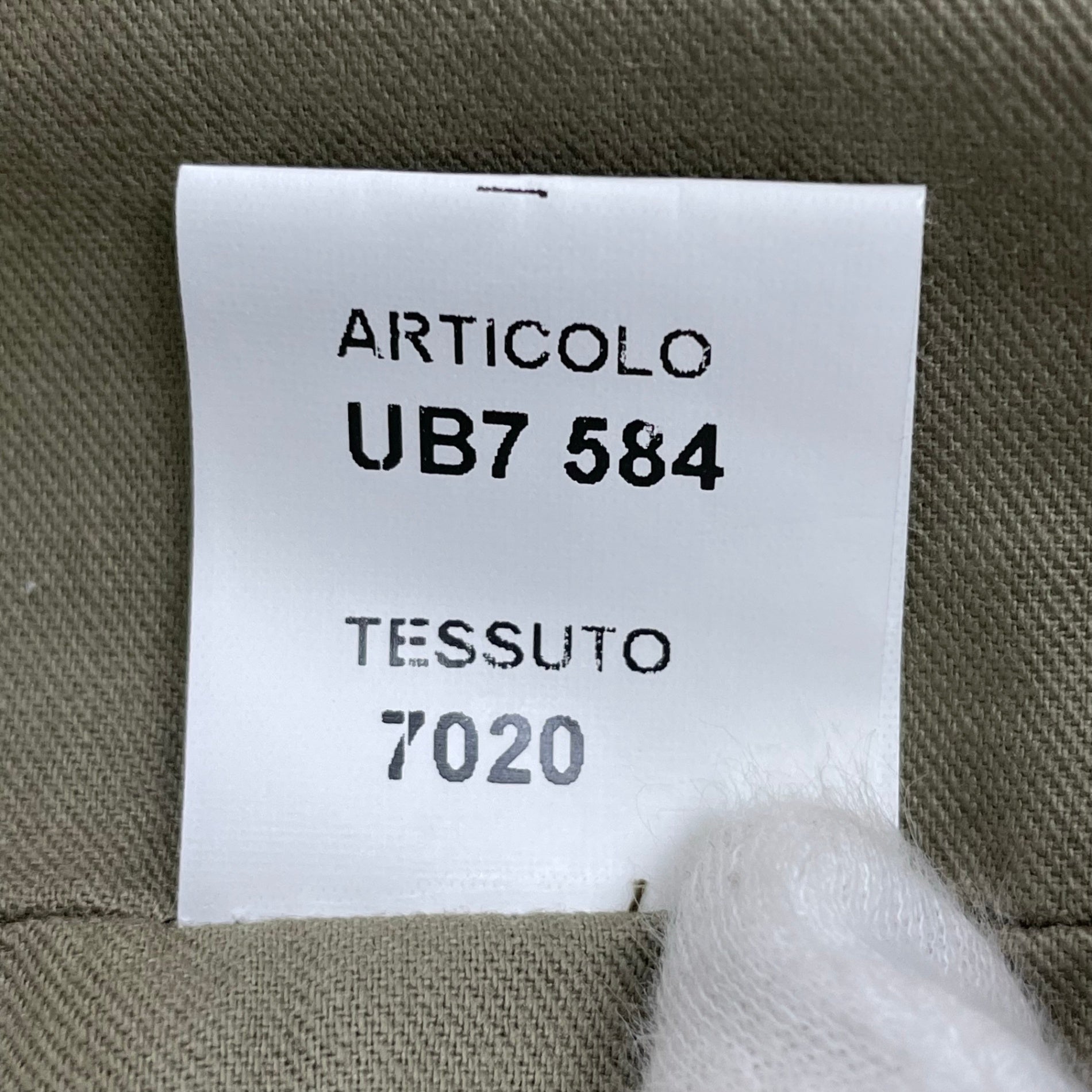 UMIT BENAN ウミットベナン / 強縮ウールサファリベスト カーキ イタリア製 参考定価：50,000程度 SIZE：46