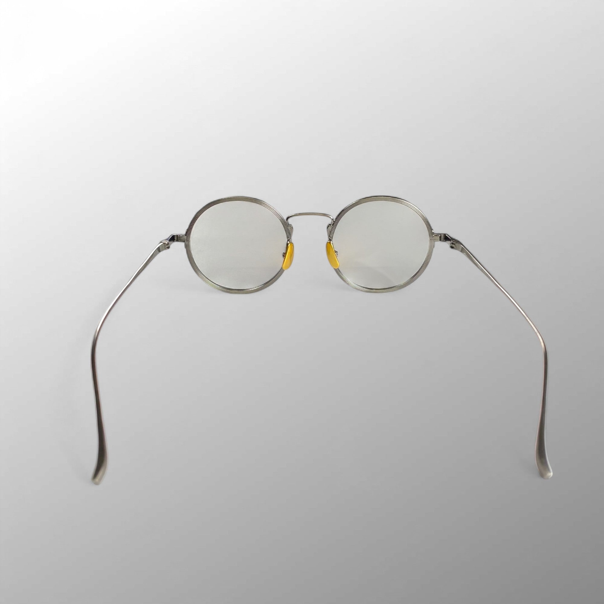 【極美品】金子眼鏡 / メタルラウンド KJ-50 度なしクリアレンズ 参考定価：50,000+tax