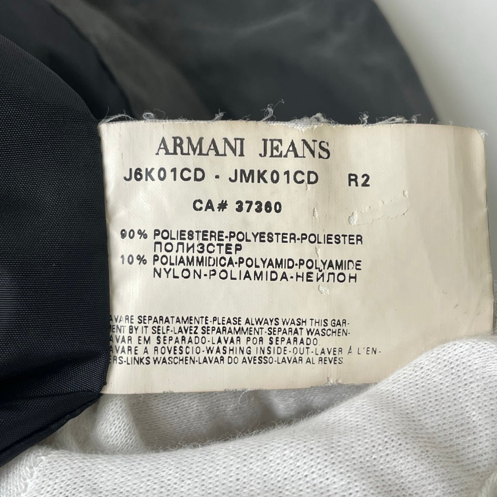 ARMANI JEANS / ピーチスキンハイネックコート 参考定価：90,000程度  SIZE:L
