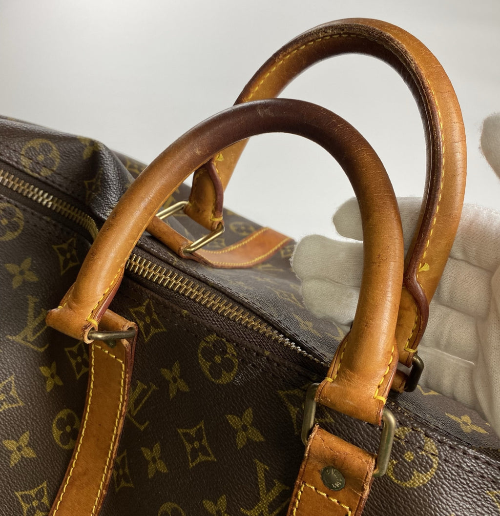 LOUIS VUITTON ルイ ヴィトン / キーポル45 M41428 SP1923 モノグラム ボストン トラベル ブラウン