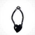 GIORGIO ARMANI / ハートネックレス＆イヤリングセット 参考定価：170,000程度