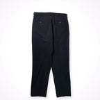 Polo by Ralph Lauren / ウール混ギャバジン スラックス ブラック SIZE:34