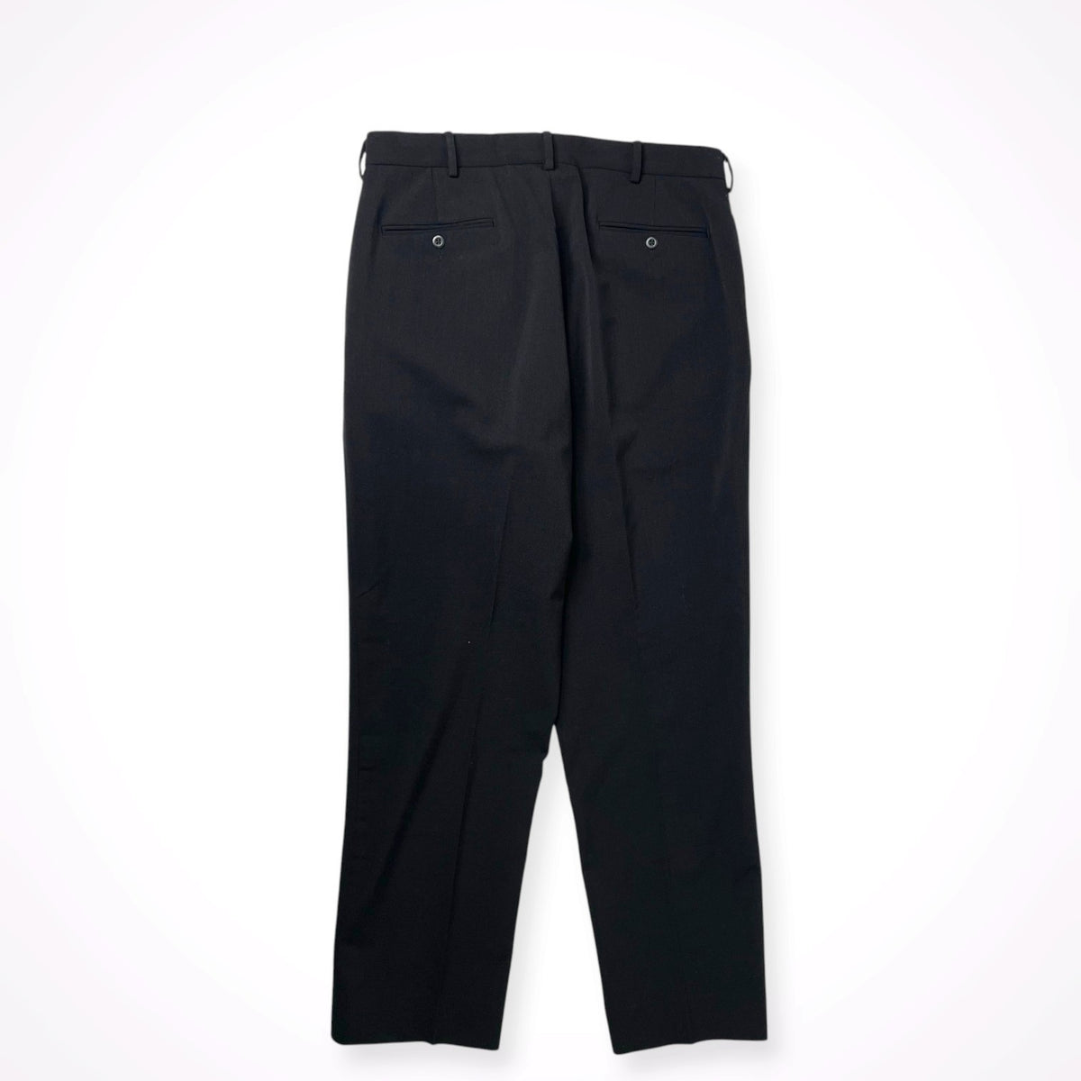 Polo by Ralph Lauren / ウール混ギャバジン スラックス ブラック SIZE:34
