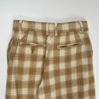 H BEAUTY＆YOUTH / CHECK PANTS 参考定価：26,000+tax SIZE:S
