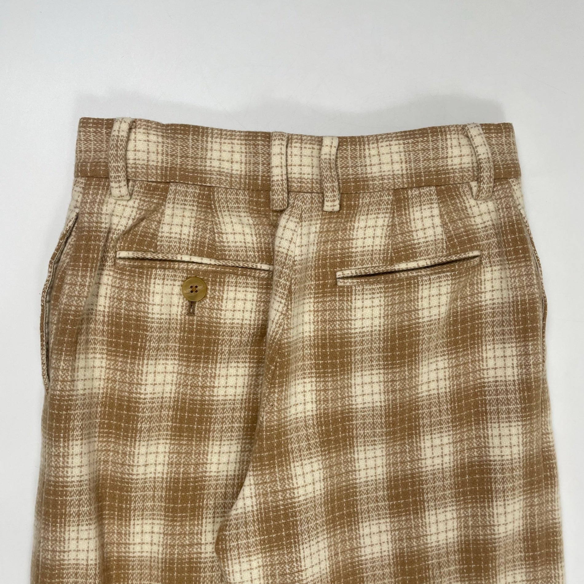 H BEAUTY＆YOUTH / CHECK PANTS 参考定価：26,000+tax SIZE:S