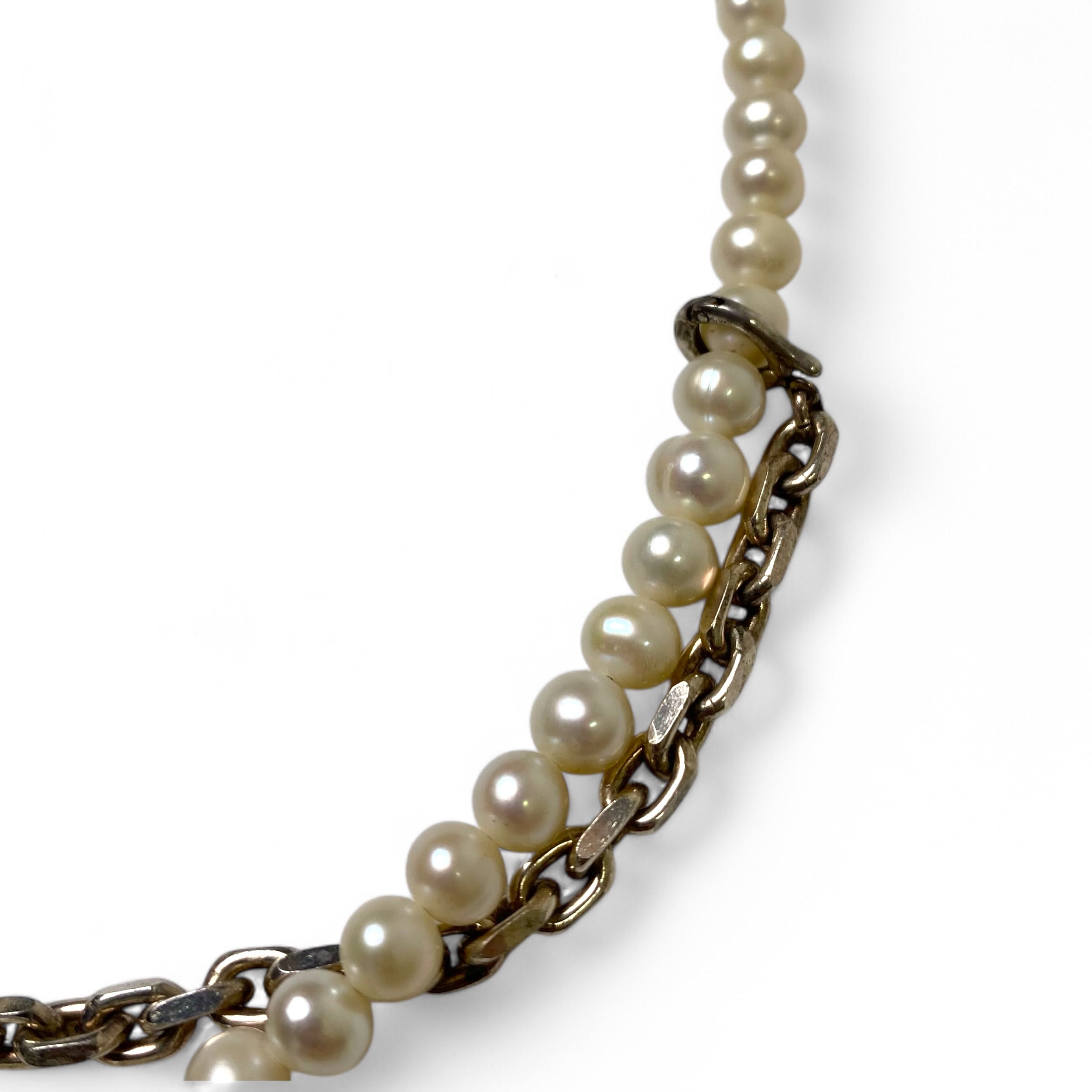 HERGO ハーゴ Droop Chain Pearl Necklace 亀梨和也さん着用
