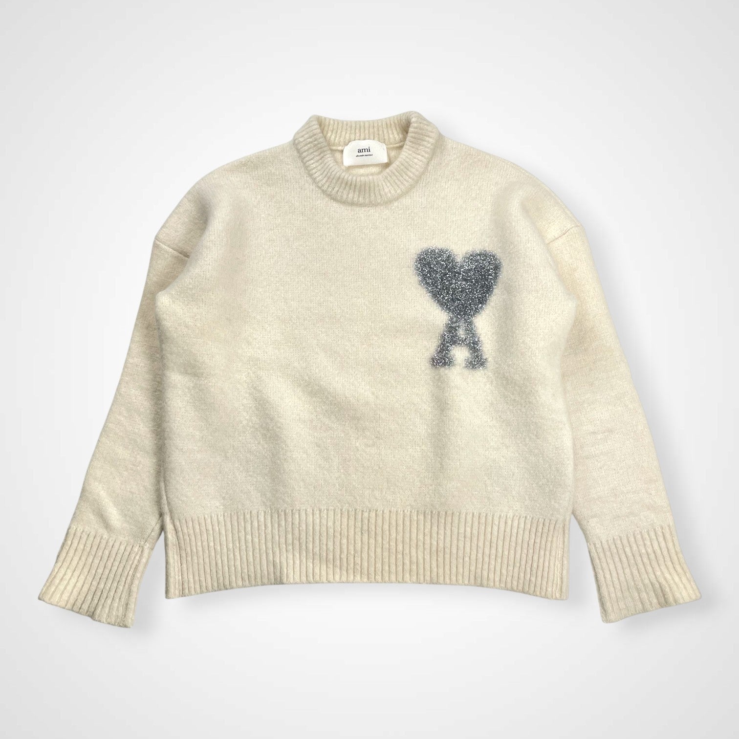ami PARIS アミ パリス / PULL XMAS ADCセーター ロゴニット ホリデーコレクション 参考定価：83,000+tax SIZE:XS