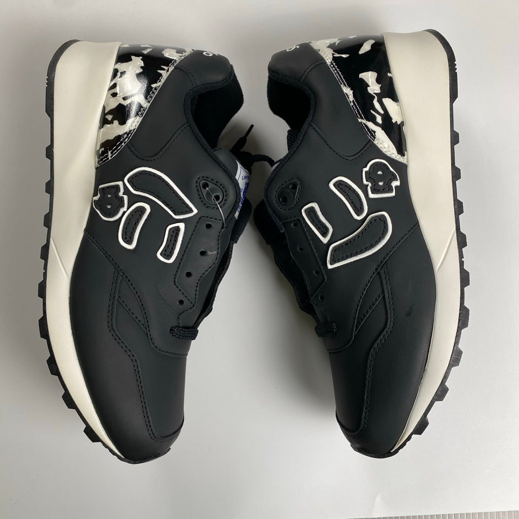 【未使用】 SANGACIO サンガッチョ / Be BLACK STONE オイルドレザー スニーカー 100足限定 参考定価：26,000+tax