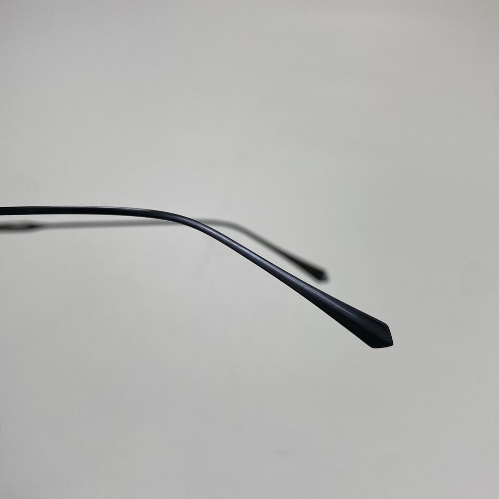 金子眼鏡 【METALシリーズ】 / ハイブリッジ ミニマル 伊達メガネ 度なしクリアレンズ入 参考定価：40,000+tax