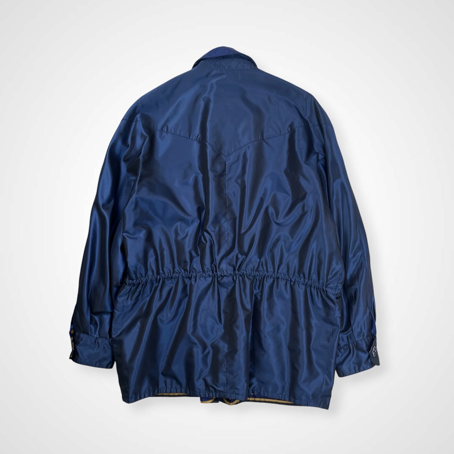 HERMES エルメス / VINTAGE ”COSMOS” シルクリバーシブルジャケット SIZE：40