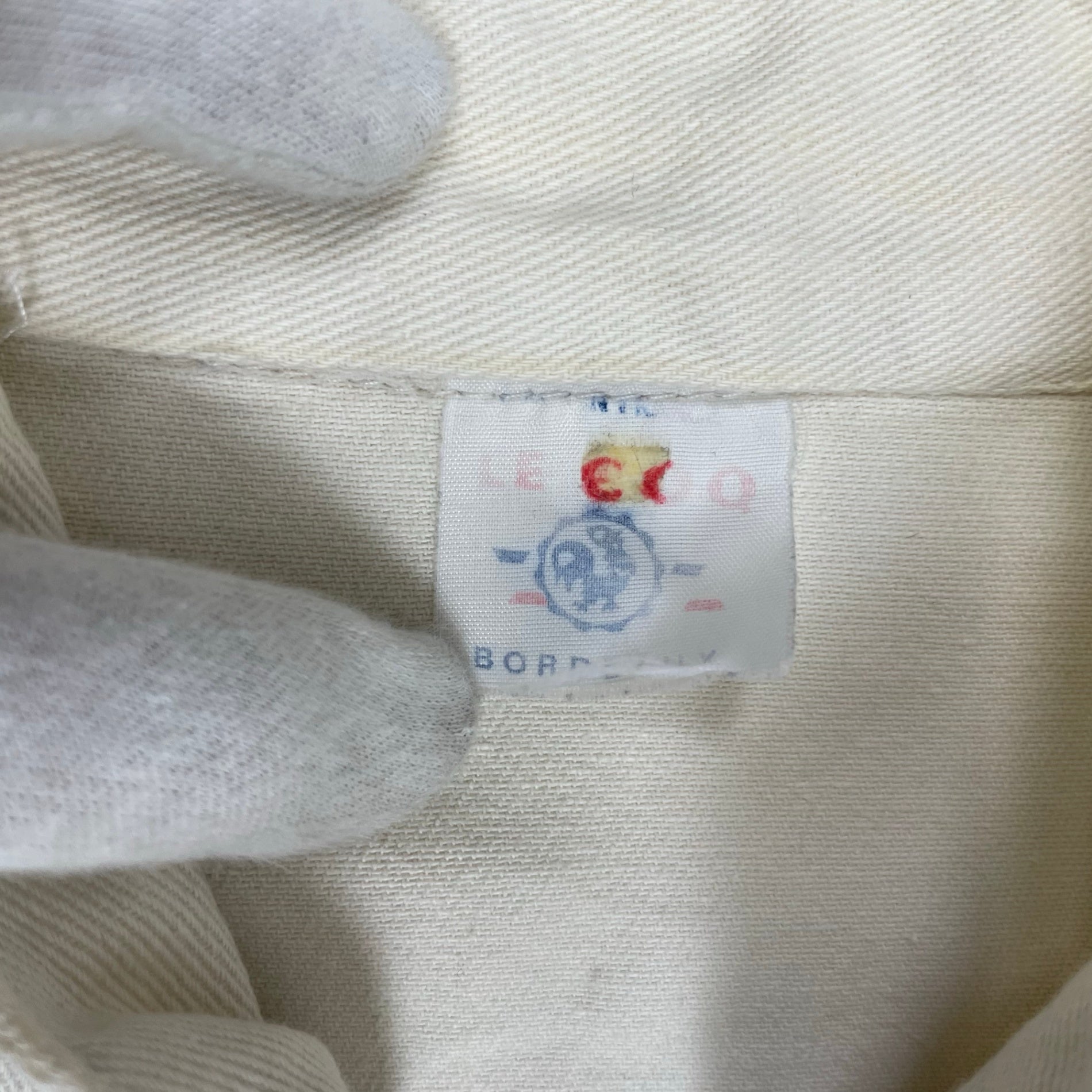 FRENCH MILITARY フランス軍 / 6-70s フレンチホスピタルコート ボルドー病院 SIZE：S-M程度