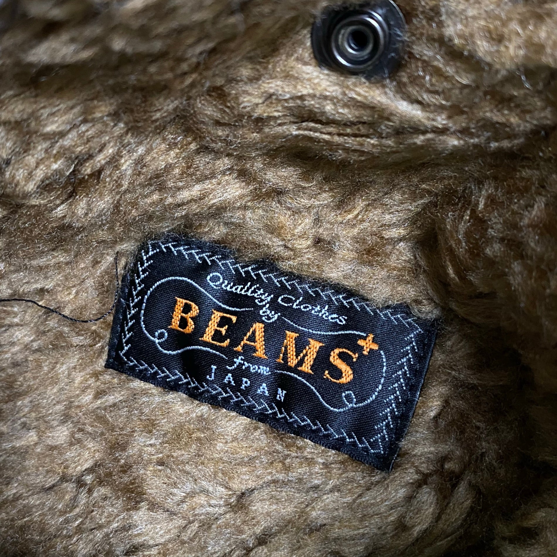 ENGINEERED GARMENTS × BEAMS PLUS / Reversible Field Fur Coat  タグ付 参考定価：117,000+tax SIZE:L