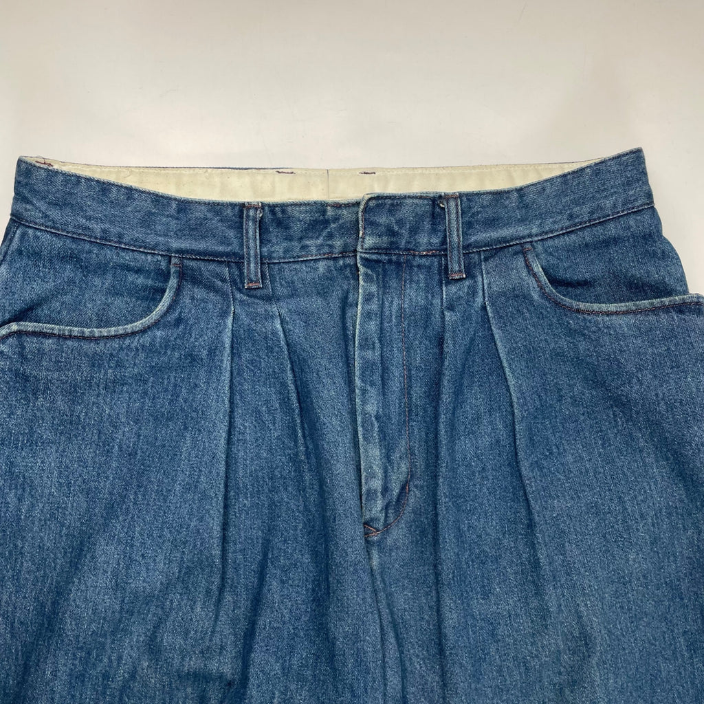 FARAH / 2タックワイドテーパード デニムパンツ 参考定価：18,000+tax SIZE：34