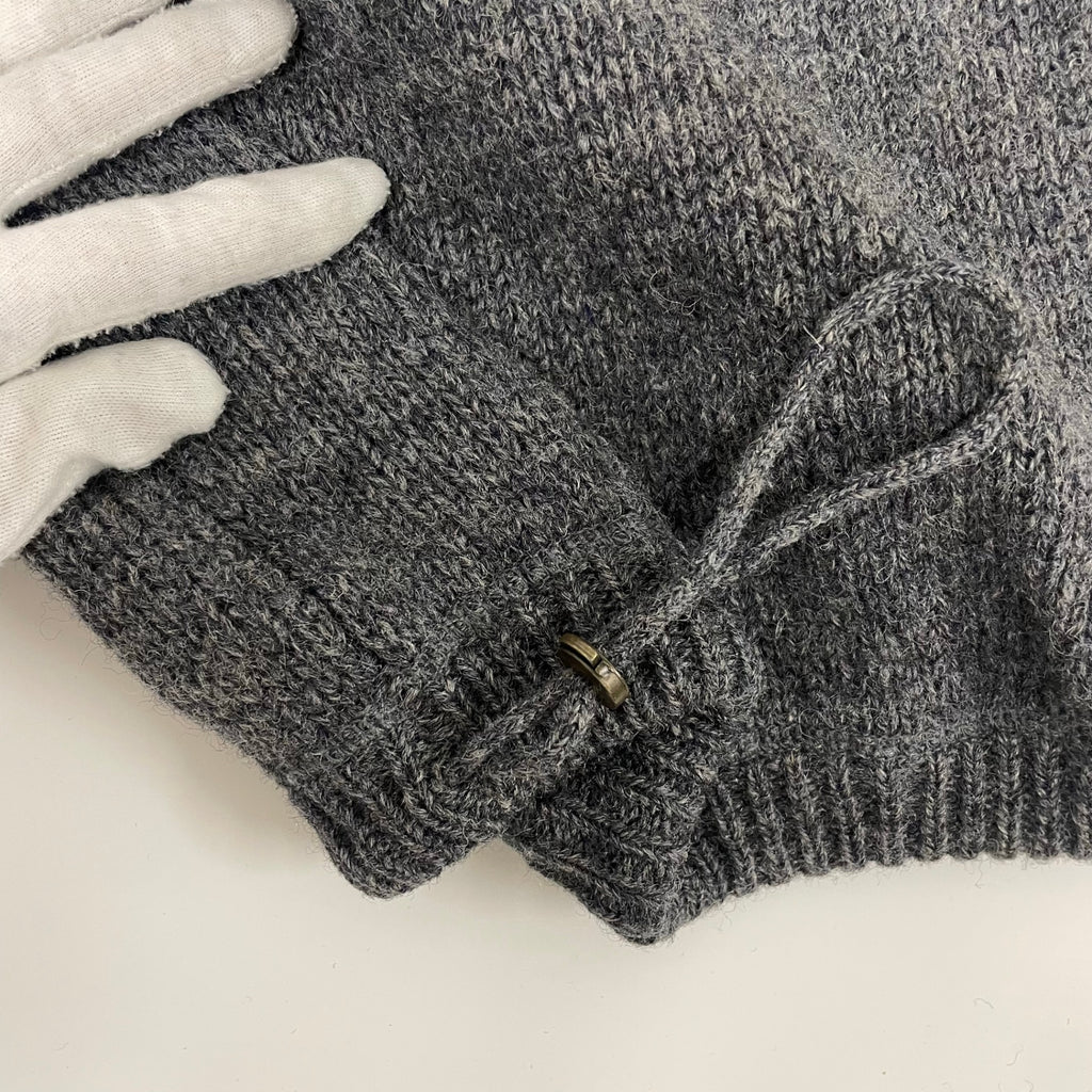 L.L. Bean / 90sフリース切替ハーフジップニット SIZE：XL