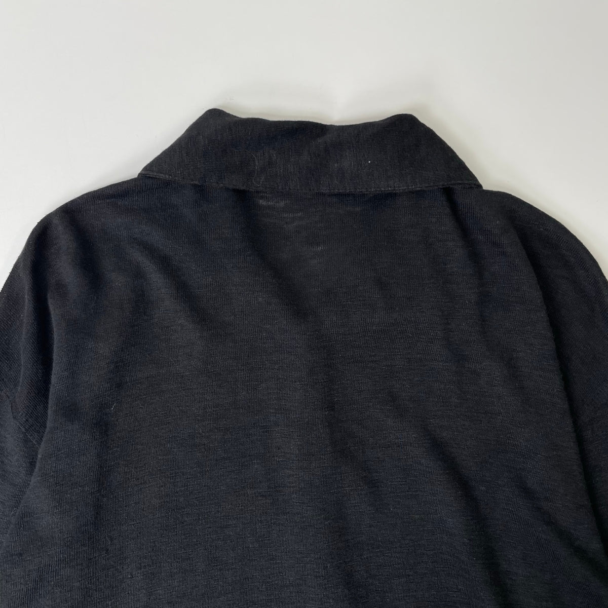 malo / リネンニットシャツ 参考定価：110,000程度 SIZE:48