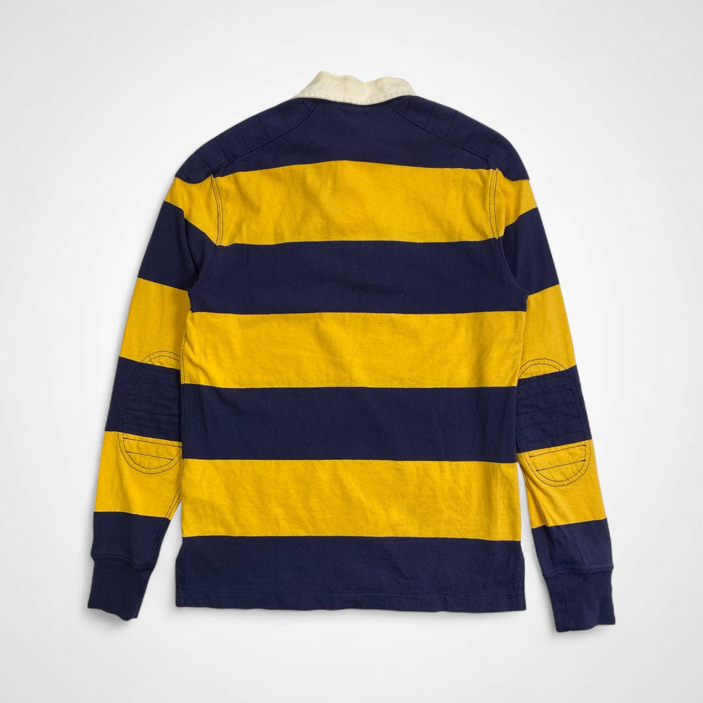 POLO RALPH LAUREN ポロ ラルフローレン / ラガーシャツ ボーダー スモールポニー SIZE:XS