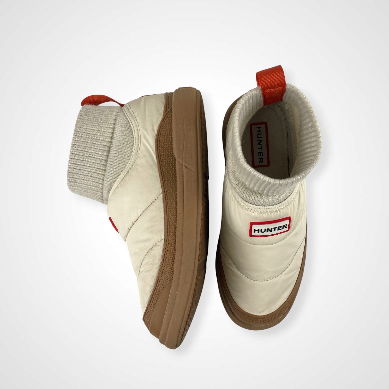 HUNTER ハンター / OUT PUFFER KNIT BOOT 参考定価：16,000+tax SIZE:UK5(24cm)