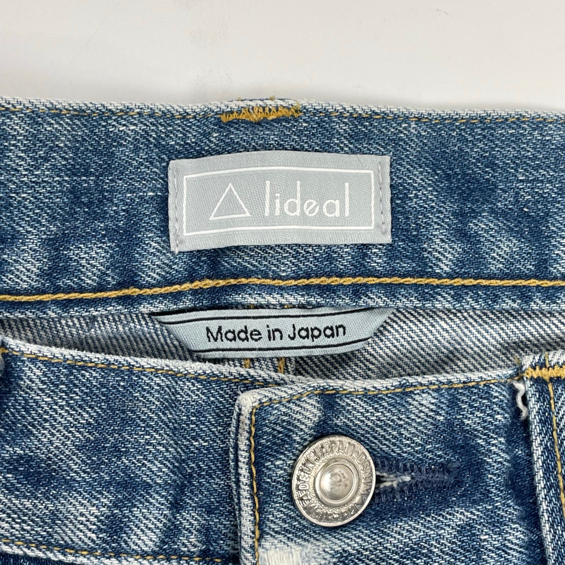 lideal リディアル / Prismダメージ加工デニムパンツ 参考定価：20,000程度 SIZE:W85