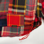 vanson / ヘビーネルチェック パッチワークシャツ 未使用品 参考定価：15,800+tax SIZE:L