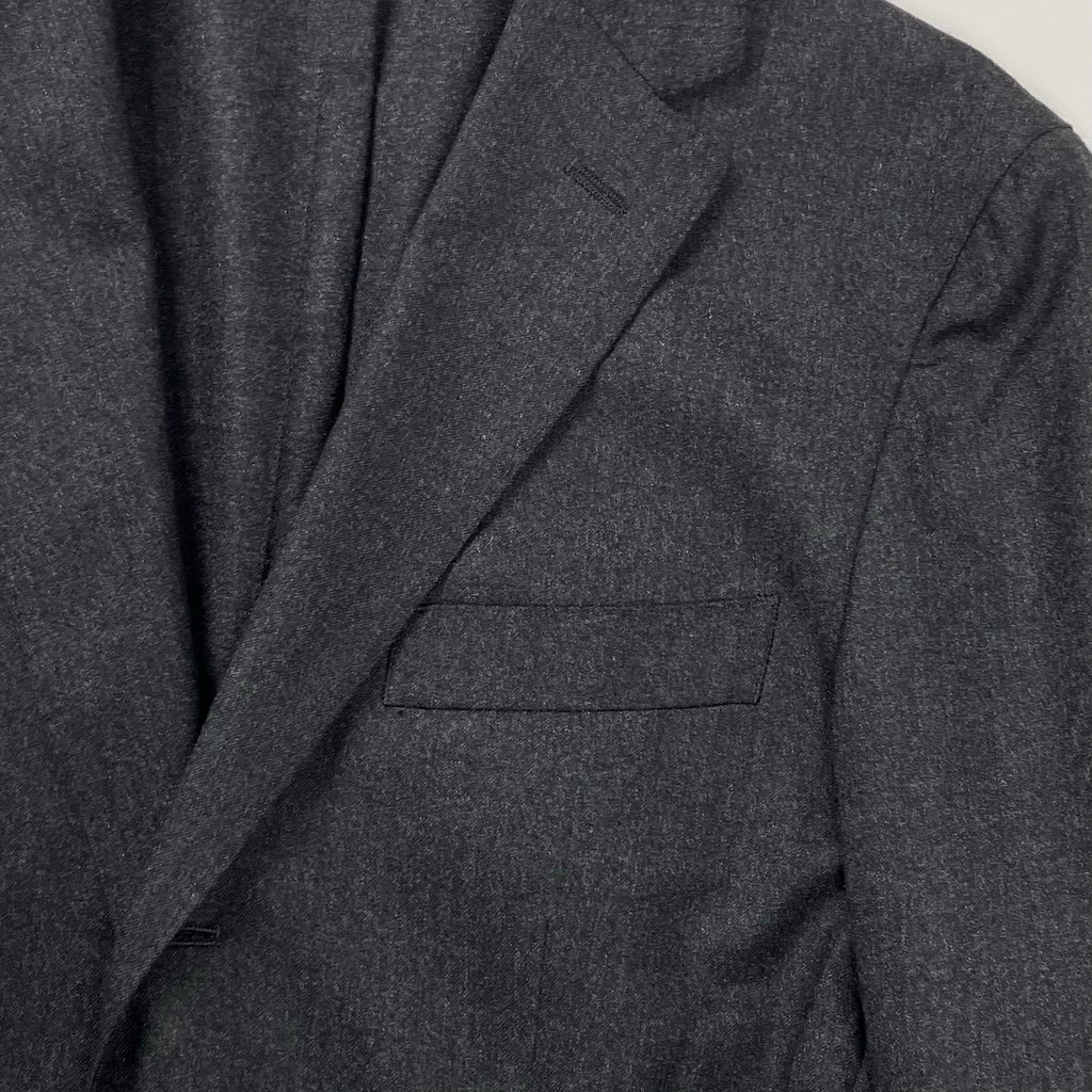 green label relaxing グリーンレーベル リラクシング / CANONICOフラノ2ピース セットアップ グレー 参考定価：45,000+tax SIZE:S程度