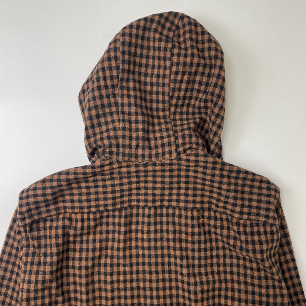 UMIT BENAN / フランネルフードシャツ 参考定価：55,000程度 SIZE:46