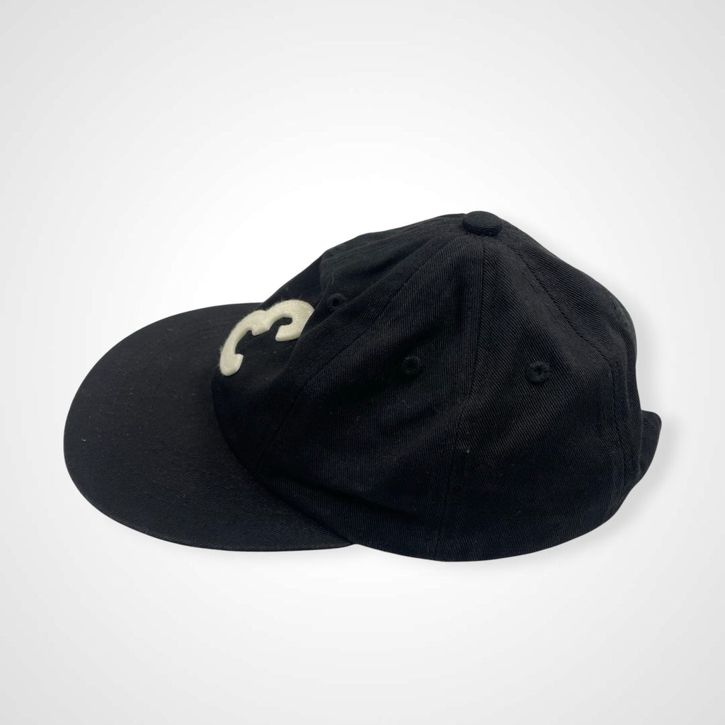 EKAL エカル / 8パネルキャップ ブラック×グリーン SIZE:FREE