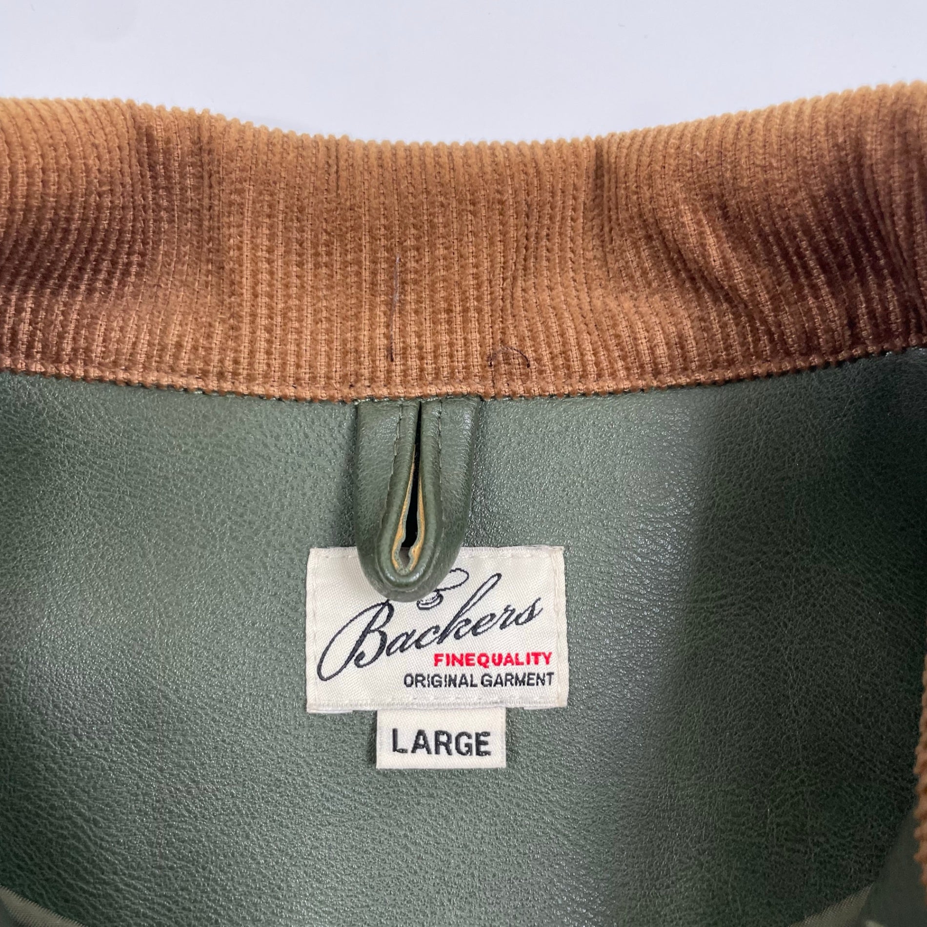 Backers バッカーズ / PUレザーワークジャケット SIZE:L