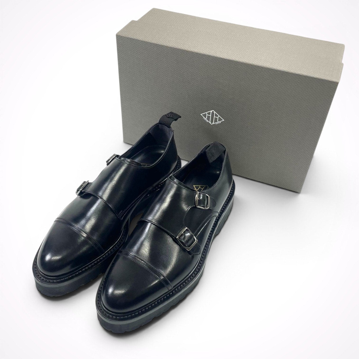 WH / ダブルモンクシューズ 干場義雅 極美品 参考定価：52,000+tax SIZE:6