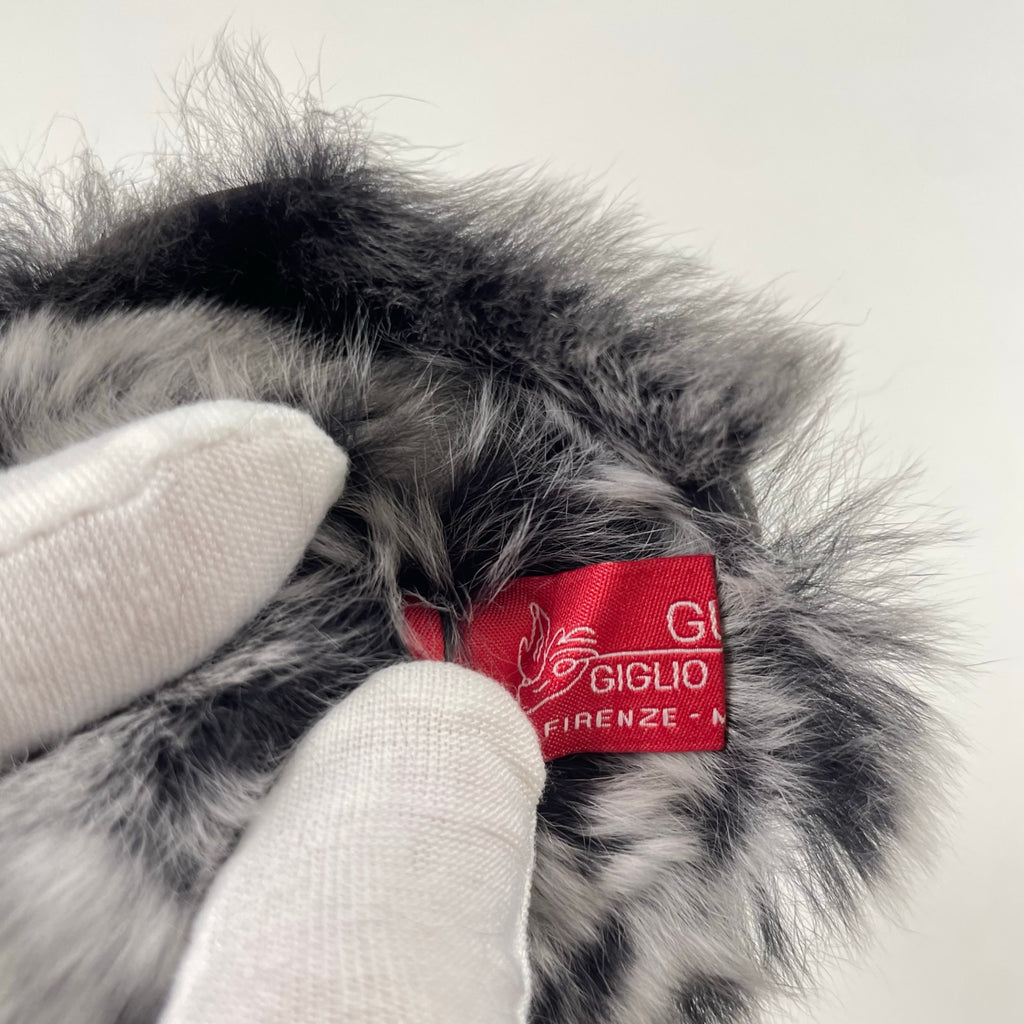 GUANTI GIGLIO FIORENTINO / レザー×ファーグローブ 参考定価：30,000程度