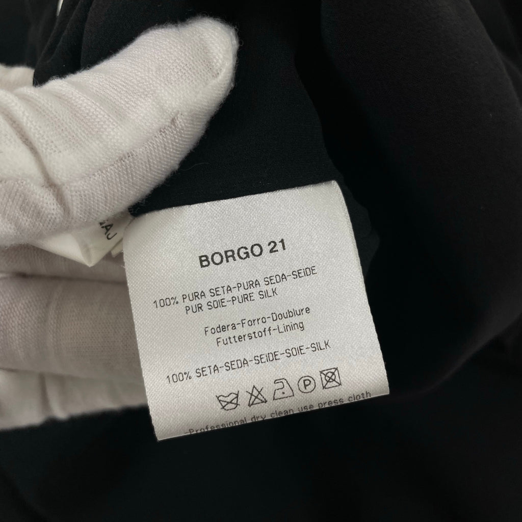 GIORGIO ARMANI / シルククロスホルターネックドレス 参考定価：600,000程度 BORGO21製