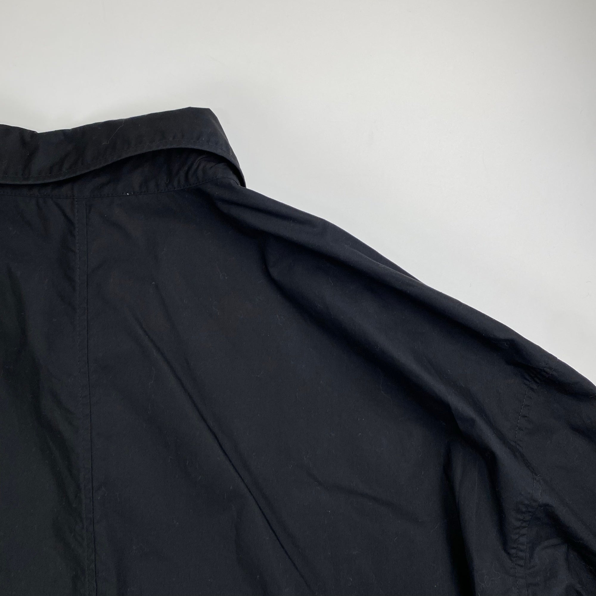 Acne Studios アクネ ストゥディオズ / ビッグシルエットシャツワンピース コットン100％ 金ボタン 参考定価：39,000+tax SIZE:34