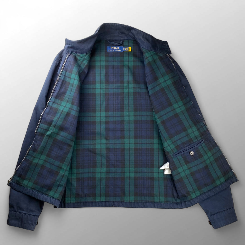 POLO RALPH LAUREN ポロラルフローレン / スウィングトップ ポニー刺繍 ブラックウォッチ裏地 SIZE:XS