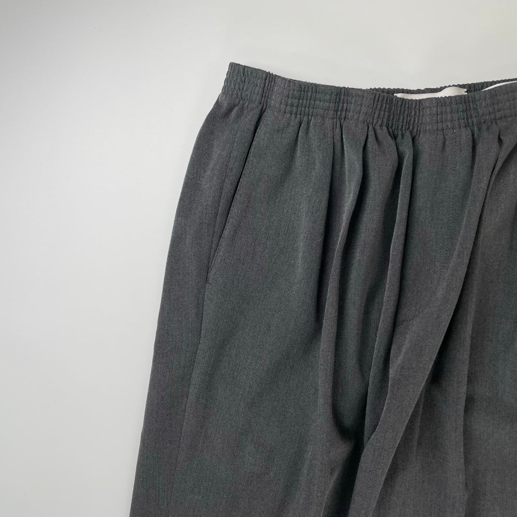 CellarDoor セラードアー / ポリエステル イージースラックス グレー MADE IN ITALY 参考定価：25,000+tax SIZE:46