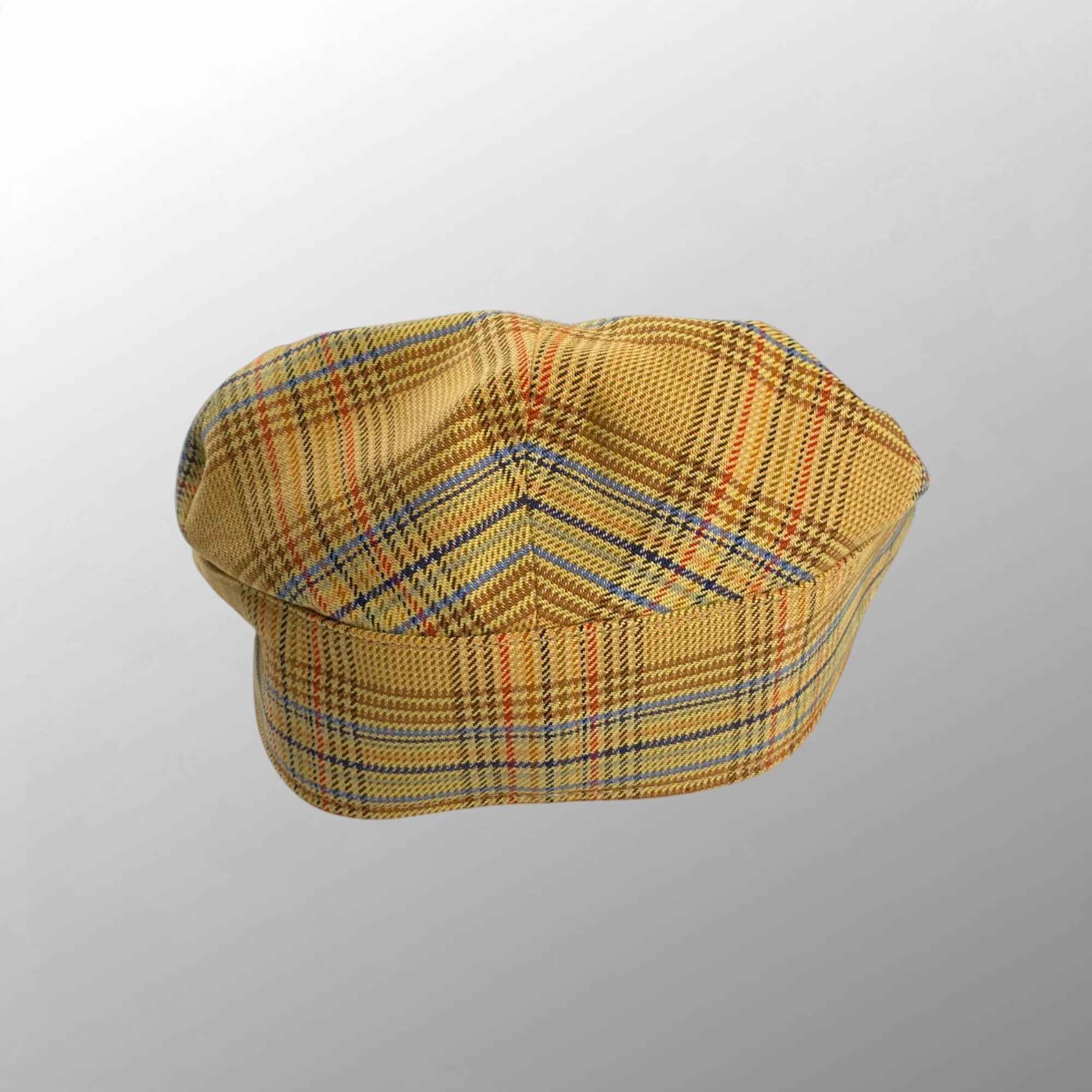 wigens ヴィーゲン / チェック柄 ハンチング スウェーデン王室御用達 参考定価：20,000程度 SIZE：59cm