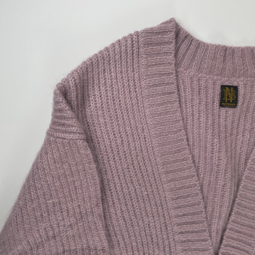 BATONER バトナー / モヘアアロングカーディガン 参考定価：36,000+tax SIZE：1