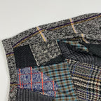 collection PRIVEE? コレクション プリヴェ / ツイードアシンメトリースカート H.P FRANCE取扱い 参考定価：50,000程度 SIZE:42