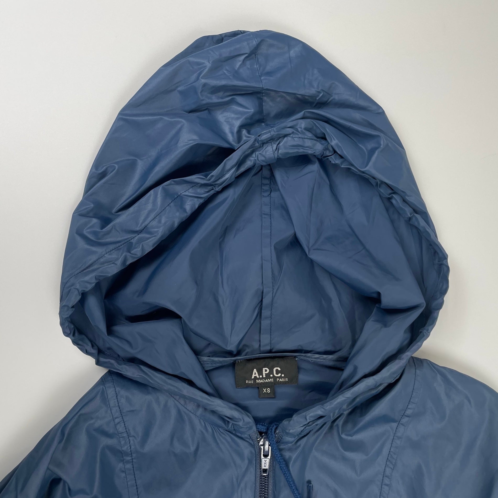 A.P.C アーペーセー / ナイロンアノラックパーカー ネイビー SIZE：XS