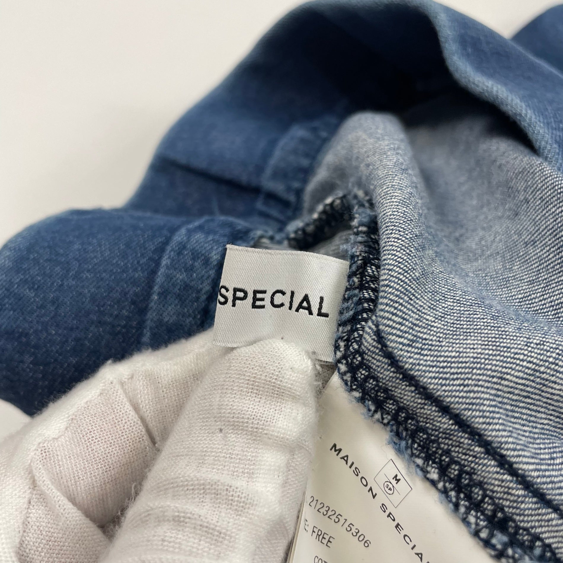 MAISON SPECIAL / デニムギャザースカート 参考定価：22,000+tax SIZE:FREE