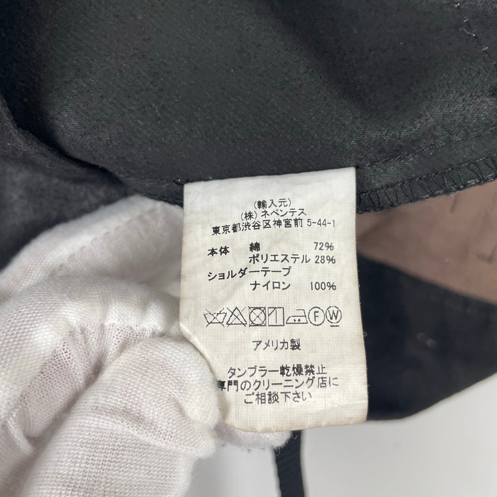 ENGINEERED GARMENTS / スウェードタッチサコッシュバッグ ブラック
