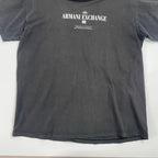 ARMANI EXCHANGE アルマーニ エクスチェンジ / USA製ヴィンテージロゴTシャツ フェード SIZE:L